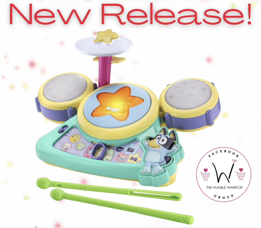 VTech Bluey Hooray Drum Set!